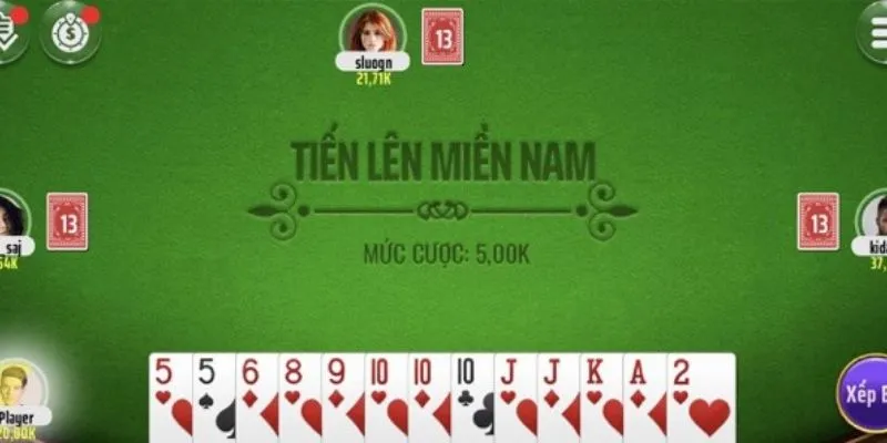 Tiến lên miền Nam tìm hiểu thông tin game bài