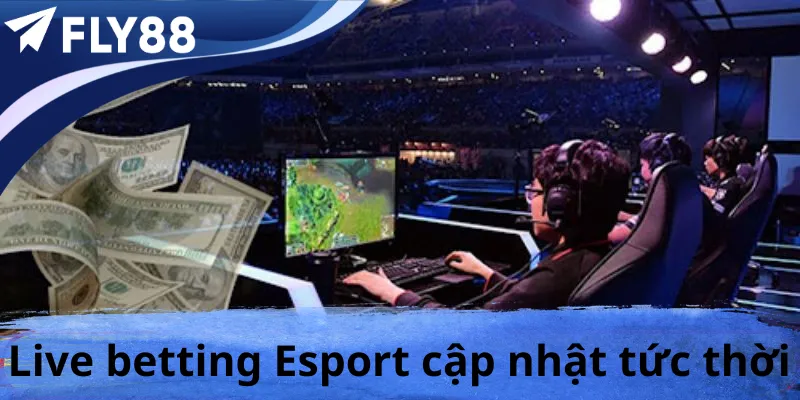 Live betting Esport với odds cập nhật tức thời